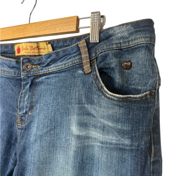 Y2K Vintage Apple Bottom Jeans | Original Apple Embroidery | Womens Size 32 - Picture 4 of 8